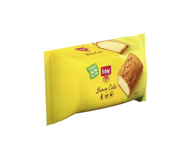 Bizcocho de limón sin gluten 250 g (Limón) Schär
