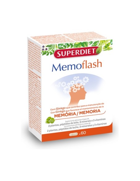 Memoflash 60 cápsulas Superdiet