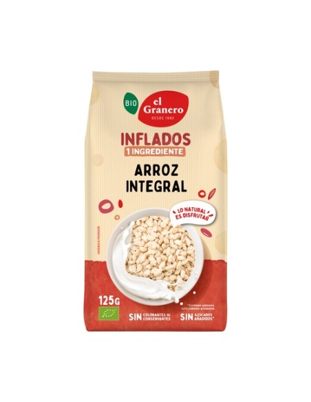 Arroz Integral Hinchado Bio 125 g El Granero Integral