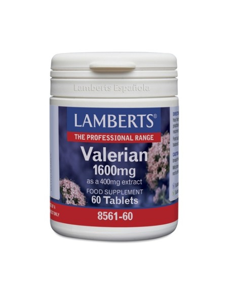 Valeriana 60 tabletas de 1600mg Lamberts