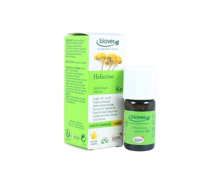 Aceite esencial de Helicriso 5 ml de aceite esencial Biover