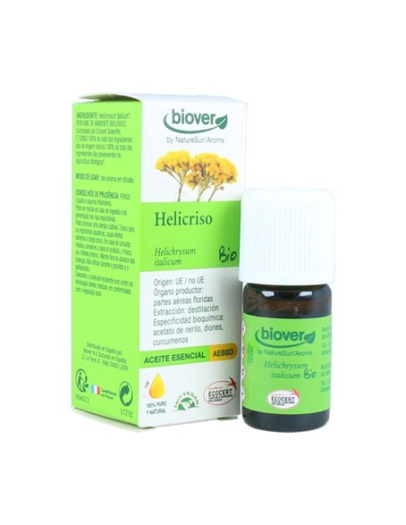 Aceite esencial de Helicriso 5 ml de aceite esencial Biover