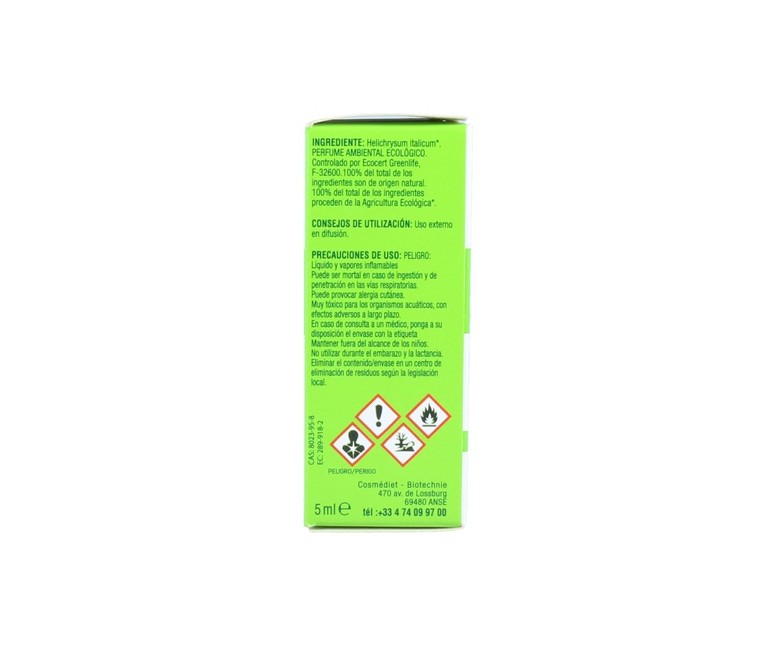 Aceite esencial de Helicriso 5 ml de aceite esencial Biover