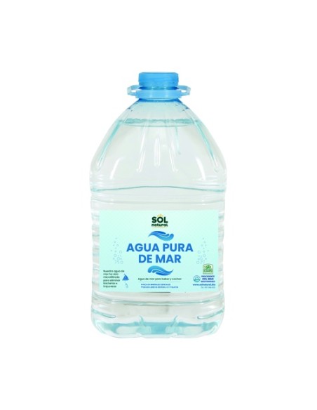 Agua de mar garrafa 5 L Sol Natural