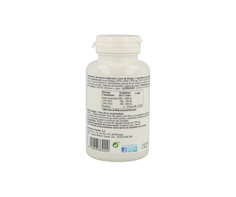 Cardio Plus Omega 3 - Zentrum 60 cápsulas Zentrum