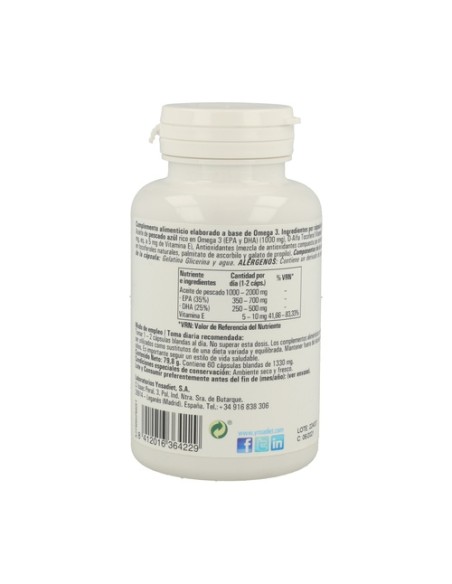Cardio Plus Omega 3 - Zentrum 60 cápsulas Zentrum