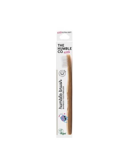 Cepillo de dientes Humble Kids Blanco - Ultrasoft 1 unidad The Humble Co.