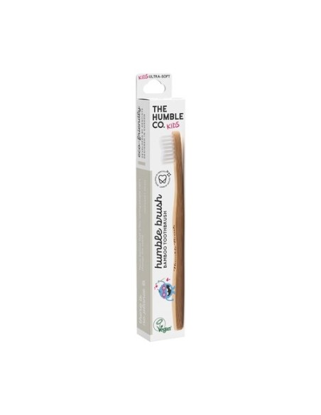 Cepillo de dientes Humble Kids Blanco - Ultrasoft 1 unidad The Humble Co.