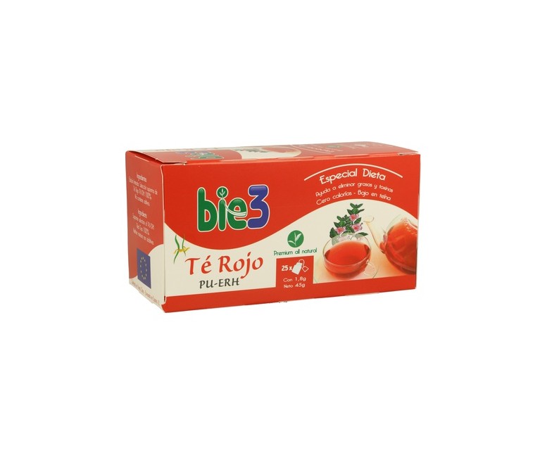 Bio 3 Té Rojo 25 bolsitas infusoras Bio3