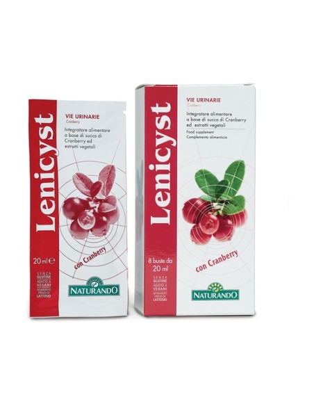 Lenicyst en sobres vías urinarias 8 sobres de 20ml Naturando