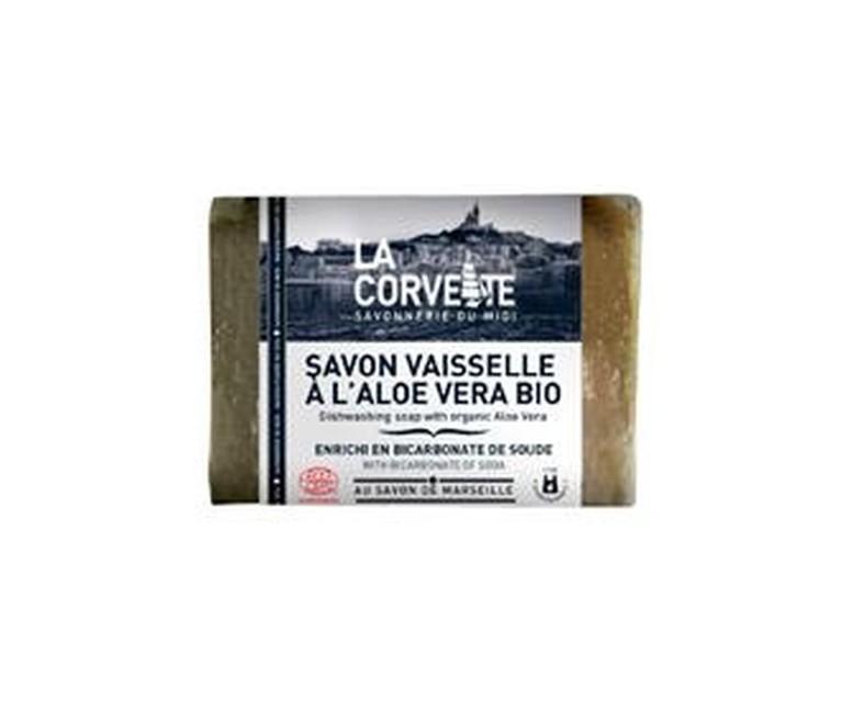 Lavaplatos en Pastilla de Bicarbonato y Aloe Vera 200 g La Corvette