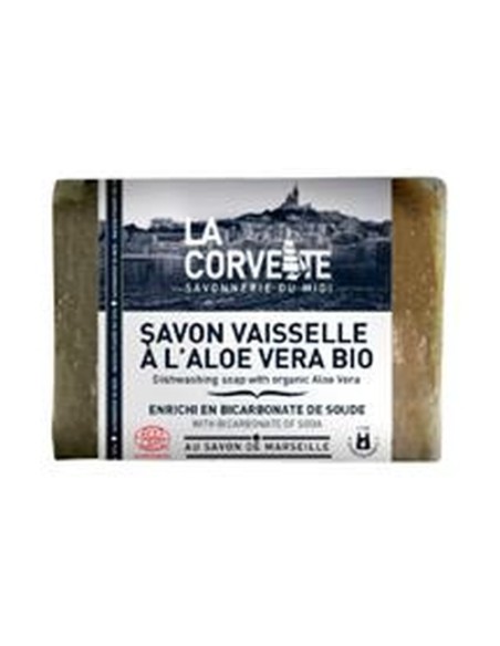 Lavaplatos en Pastilla de Bicarbonato y Aloe Vera 200 g La Corvette