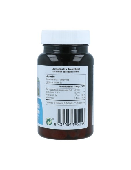 5HTP-Griffonia 30 comprimidos de 21g Soria Natural