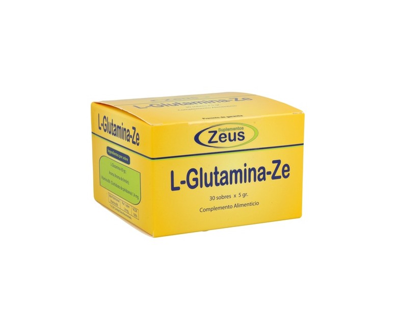 L-Glutamina-Ze 30 sobres Zeus