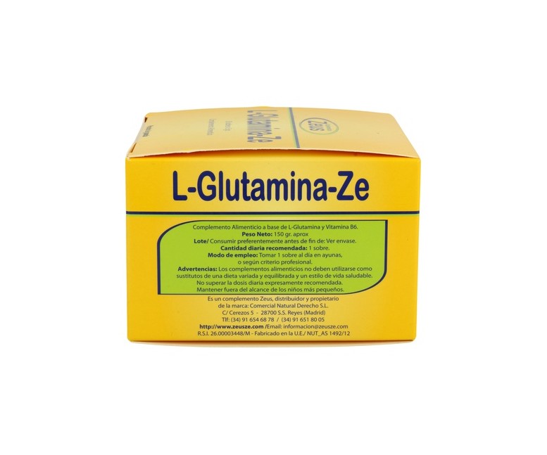 L-Glutamina-Ze 30 sobres Zeus