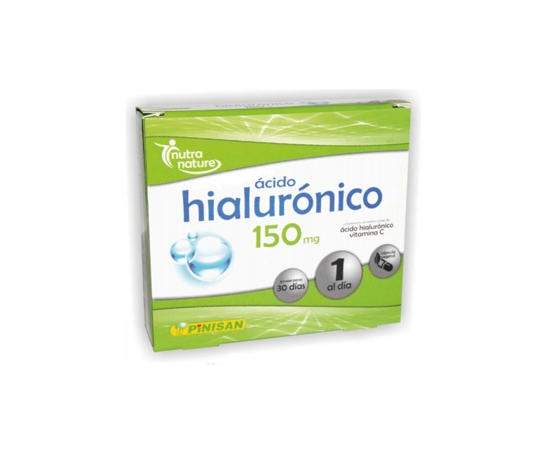 Ácido Hialurónico 30 cápsulas de 150mg Pinisan