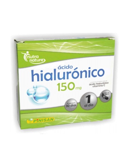 Ácido Hialurónico 30 cápsulas de 150mg Pinisan