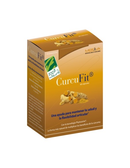 CurcuFit 60 cápsulas 100% Natural