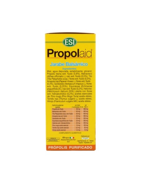 Propolaid jarabe balsámico de própolis 180 ml ESI