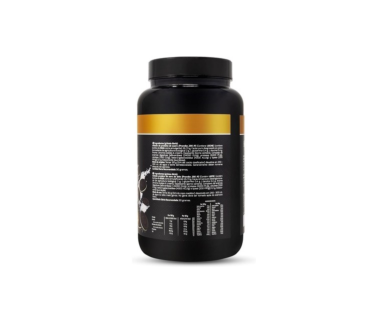 Whey protein aislado cookies & cream 800 g de polvo Drasanvi