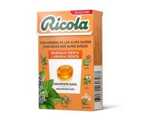 Caramelos de naranja y menta sin azúcar
