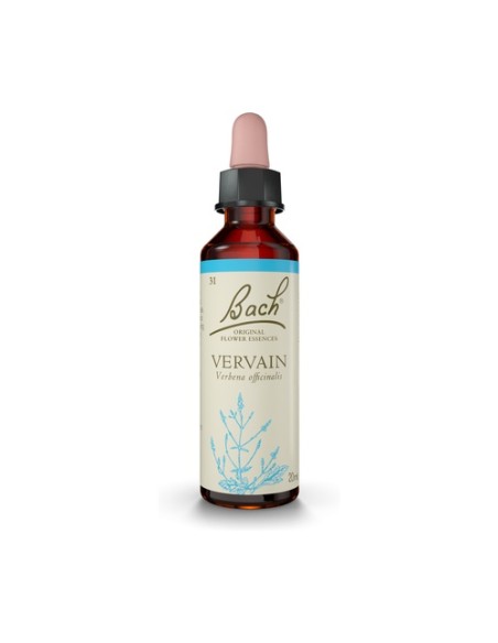 Flores de Bach Vervain 20 ml de elixir floral Bach Original