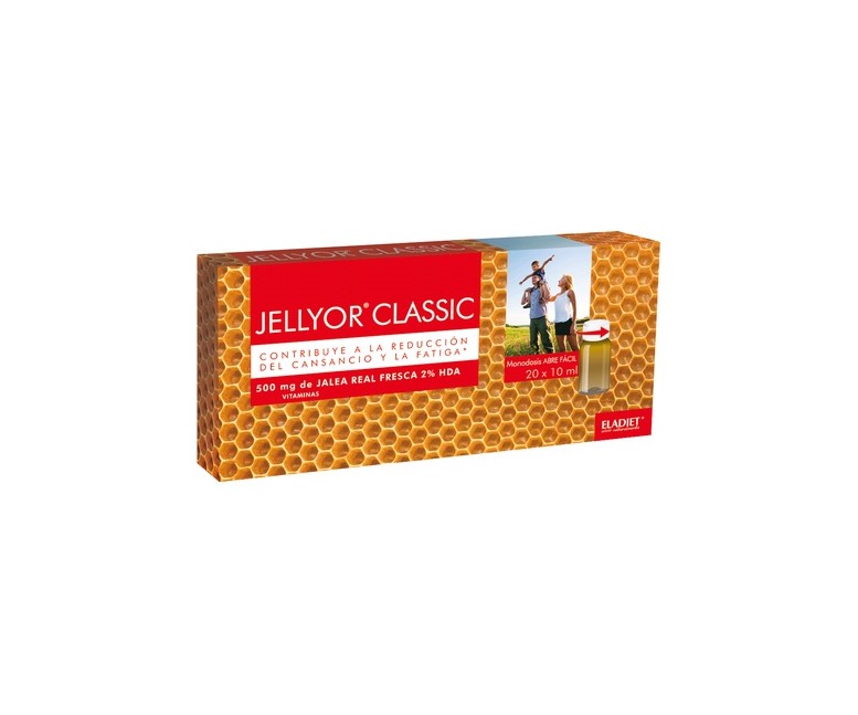 Jellyor Classic 20 viales de 10ml Eladiet