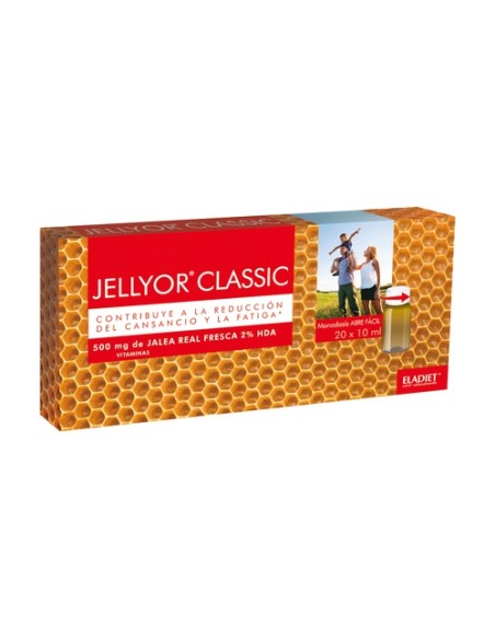 Jellyor Classic 20 viales de 10ml Eladiet