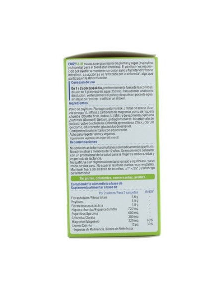 Ergyslim detoxificante 30 sobres de 4.7g Nutergia