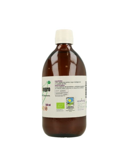 Aceite de Comino Negro 500 ml Ayurveda