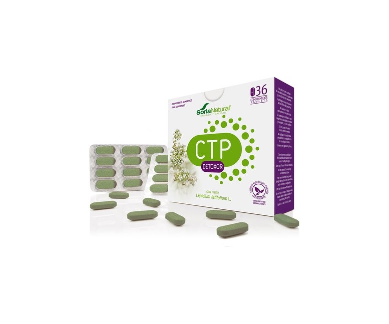 CTP Detoxor 36 comprimidos Soria Natural