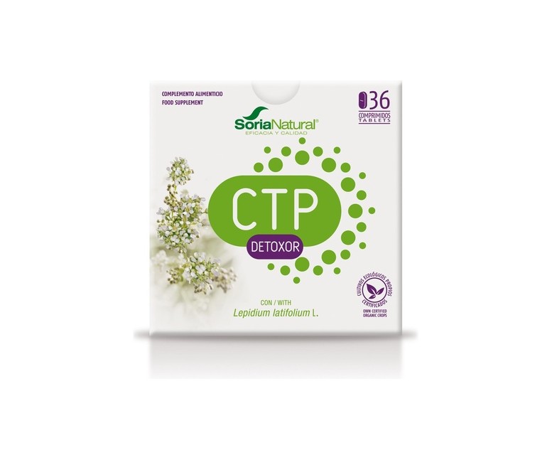 CTP Detoxor 36 comprimidos Soria Natural