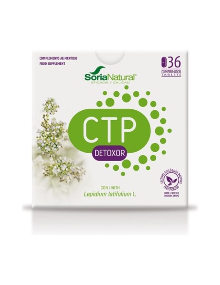 CTP Detoxor 36 comprimidos Soria Natural