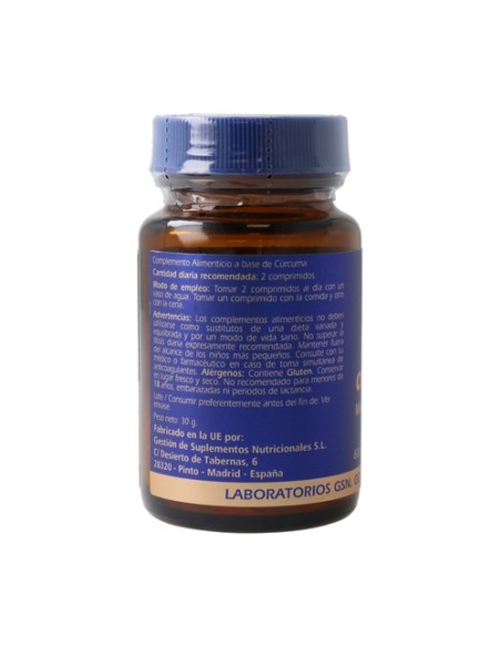 Hidrocurcumin 60 comprimidos de 500mg GSN