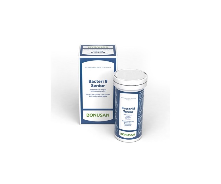 Bacteri 8 senior 28 cápsulas Bonusan