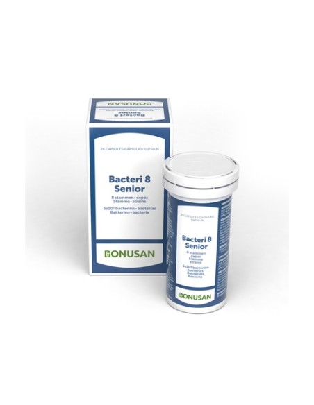 Bacteri 8 senior 28 cápsulas Bonusan