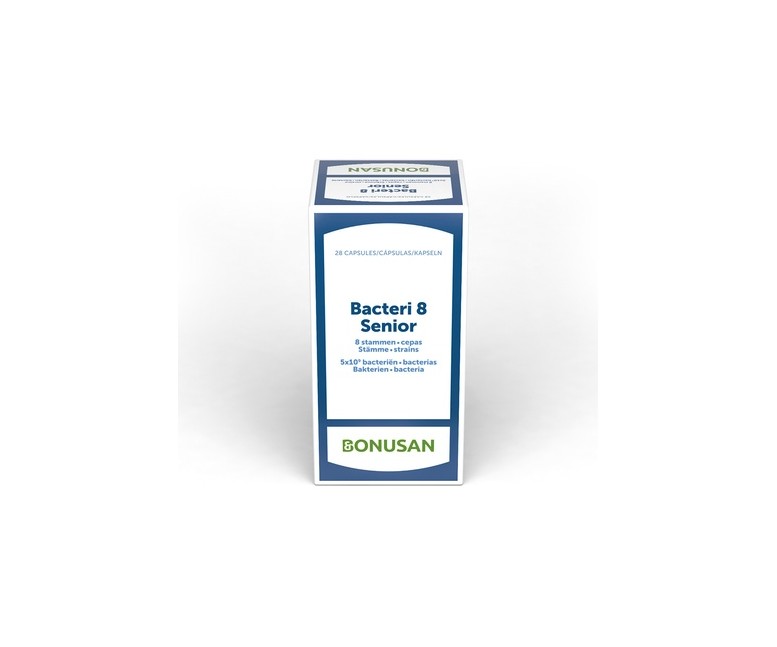 Bacteri 8 senior 28 cápsulas Bonusan