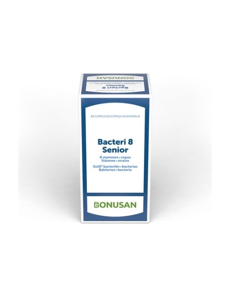 Bacteri 8 senior 28 cápsulas Bonusan