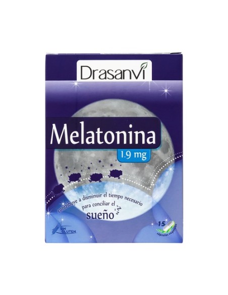 Melatonina 15 cápsulas Drasanvi
