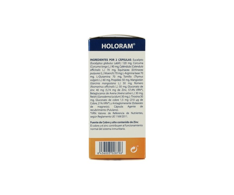 Holoram Rinusin 60 cápsulas Equisalud
