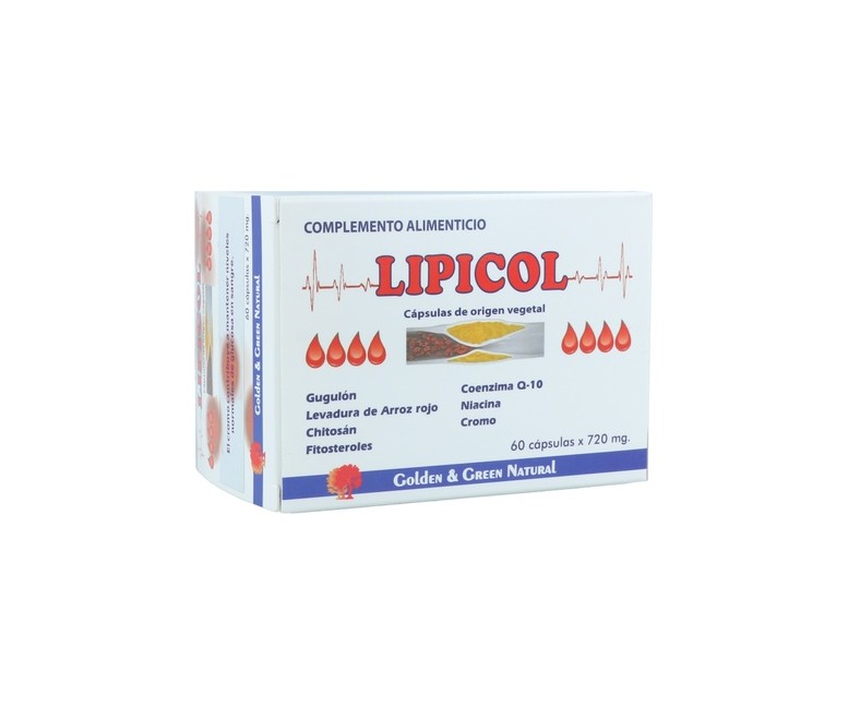 Lipicol 60 cápsulas Golden Green