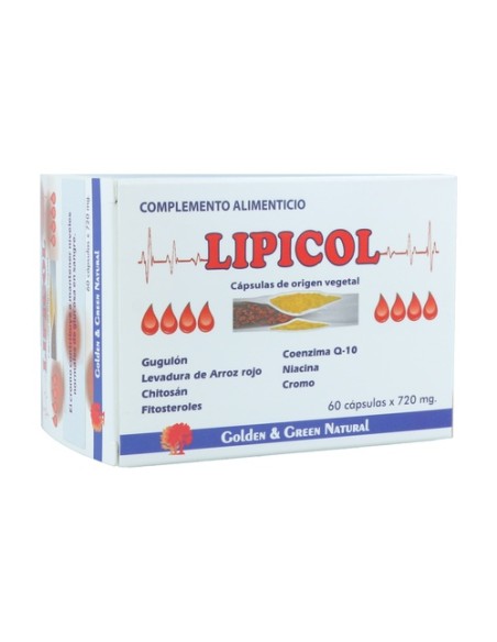 Lipicol 60 cápsulas Golden Green