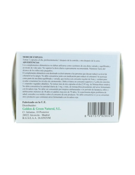 Lipicol 60 cápsulas Golden Green