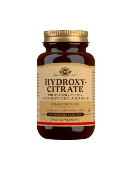 Hidroxicitrato (HCA) 60 cápsulas de 250mg Solgar