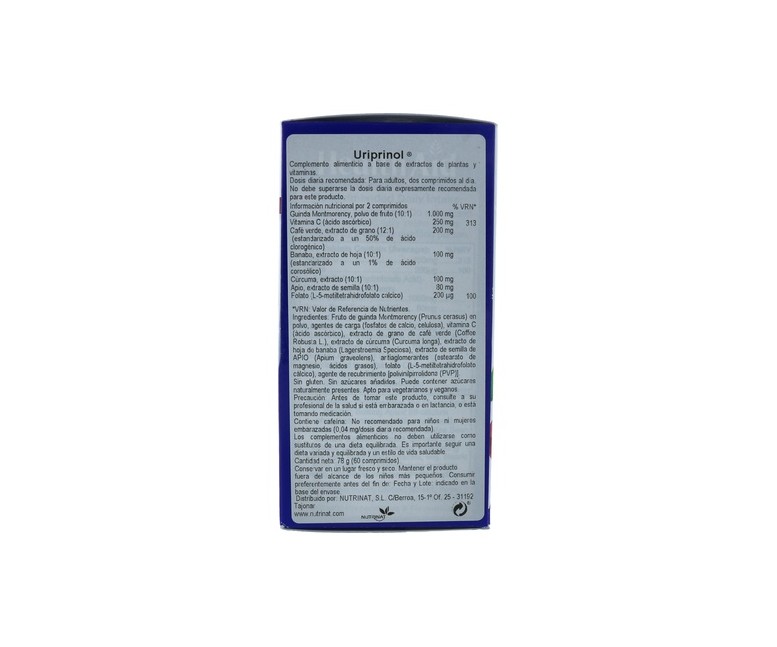 Uriprinol 60 comprimidos Health Aid