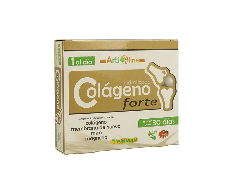 Colágeno Forte 30 cápsulas vegetales Pinisan