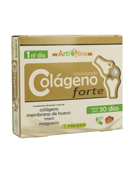 Colágeno Forte 30 cápsulas vegetales Pinisan