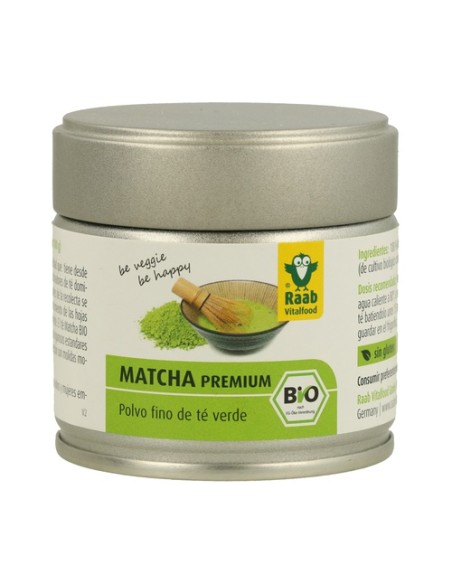 Té Matcha Verde Polvo 30 g (Matcha) Raab