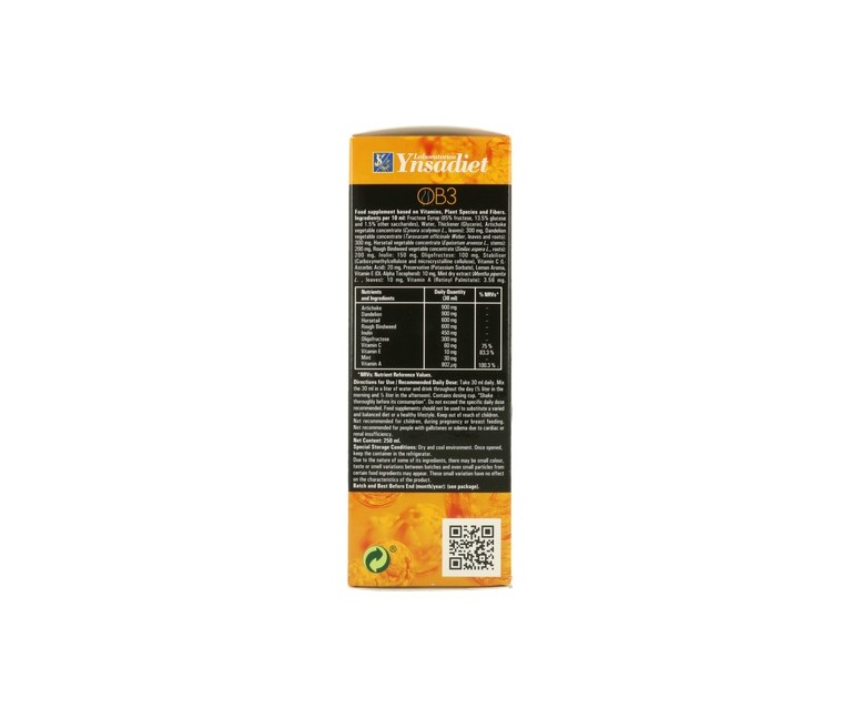 Ob3 Jarabe 250 ml Ynsadiet