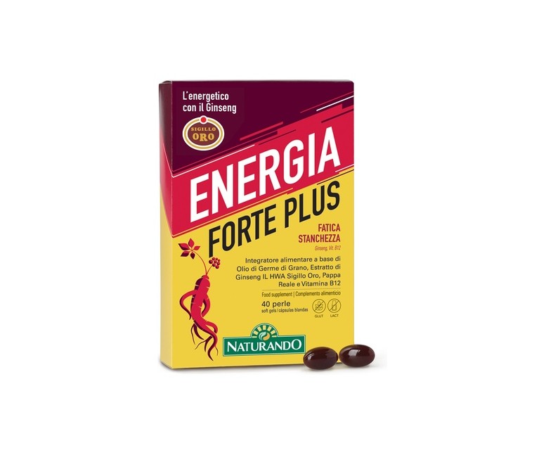 Energia forte plus 40 perlas Naturando